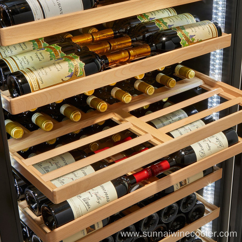 300 Bottles Compressor Wine Refrigerated Cellar for Hotel